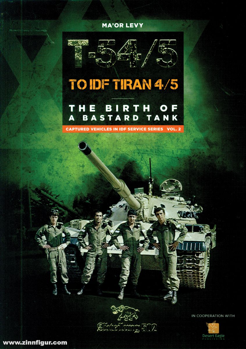 AK Interactive Levy, Ma'or: T-54/5 to IDF Tiran 4/5. The Birth of a Bastard Tank