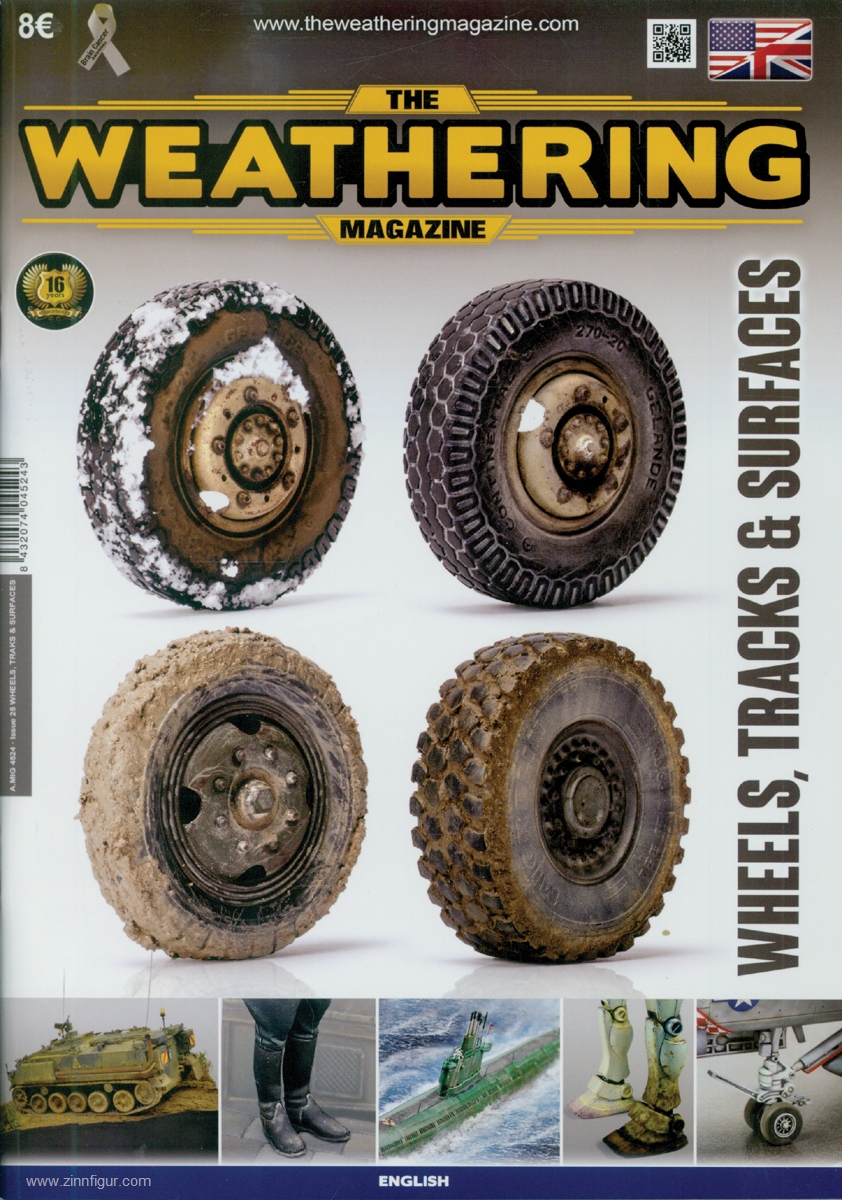 AMMO by Mig Jimenez The Weathering Magazine. Heft 25: Wheels, Tracks & Surfaces