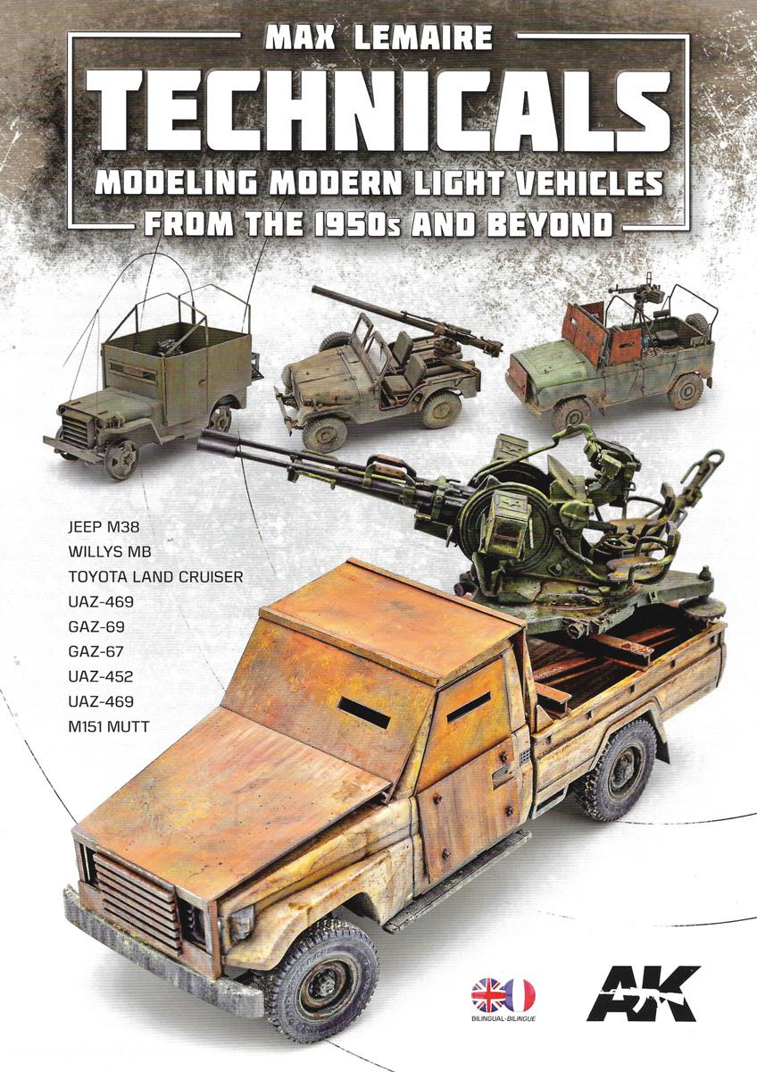 AK Interactive Lemaire, Max: Modeling Modern Light Vehicles. From 1950s and Beyond