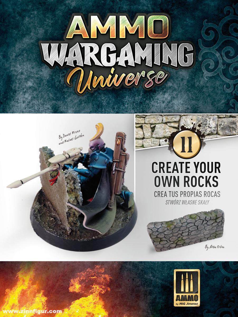 AMMO by Mig Jimenez Ammo Wargaming Universe. Band 11: Create your own Rocks