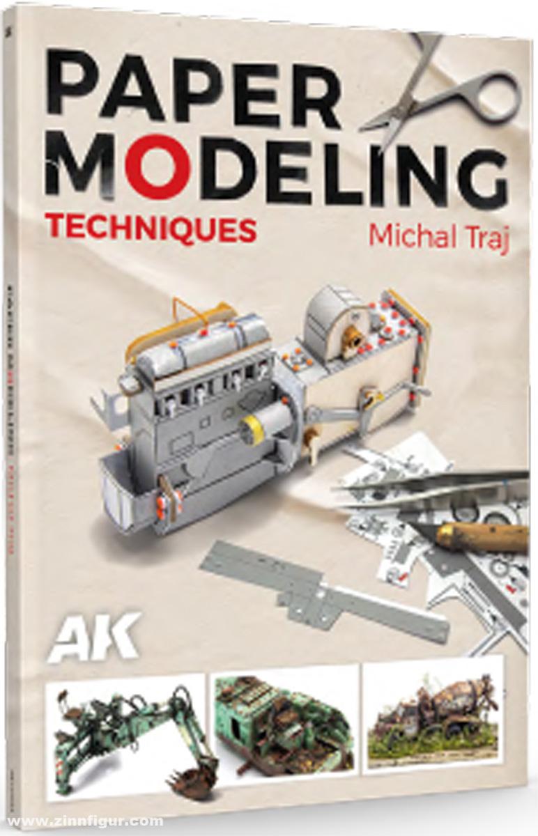 AK Interactive Traj, Michael: Paper Modeling Techniques