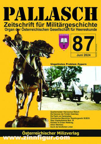 Milizverlag Pallasch. Zeitschrift für Militärgeschichte. Organ der Gesellschaft für Heereskunde. Heft 87
