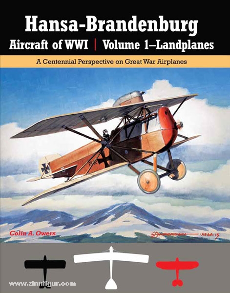 Aeronaut Books Owers, C. A.: Hansa-Brandenburg Aircraft of WWI. Band 1: Landplanes