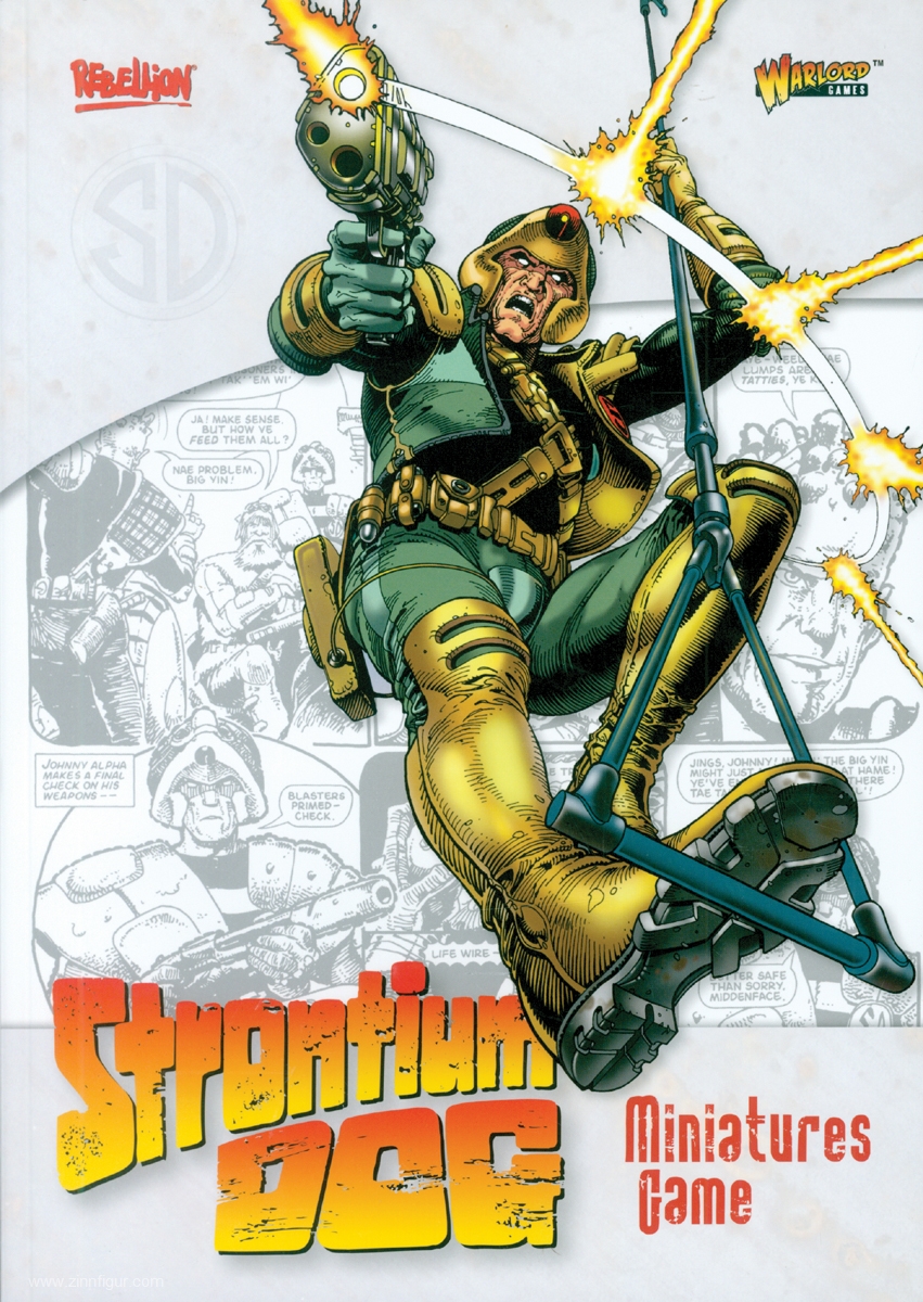 Warlord Games Chambers, Andy/Thorpe, Gav: Strontium Dog. Rule Book