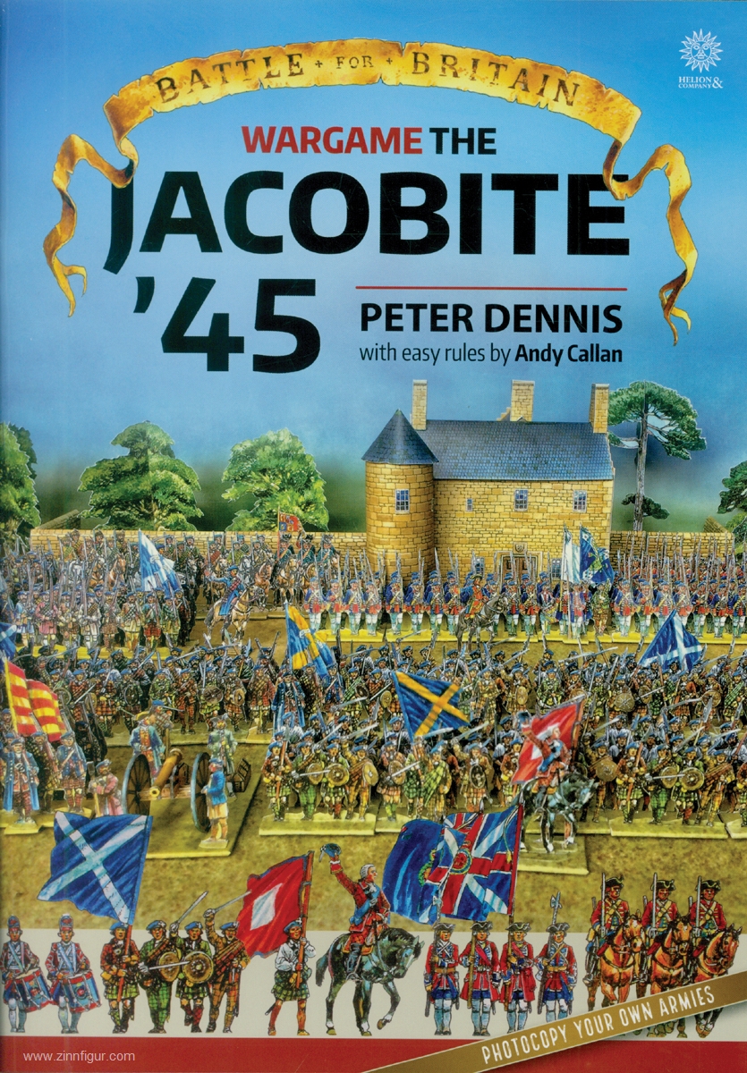 HELION & Company Dennis, Peter/Callan, Andy: Battle for Britain. Wargame. Jacobite '45