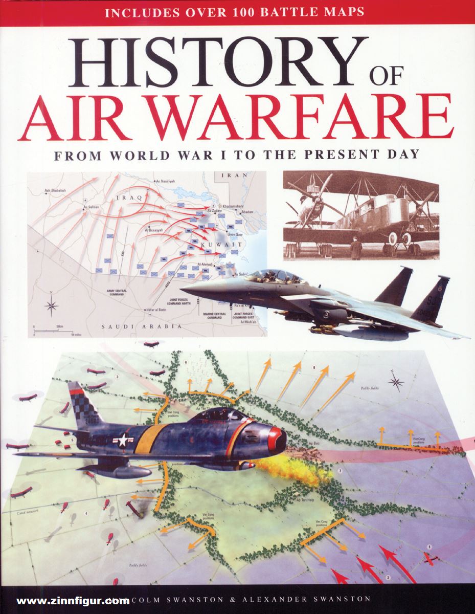Amber Books Swanston, Malcolm/Swanston, Alexander: History of Air Warfare. From World War I to the present day
