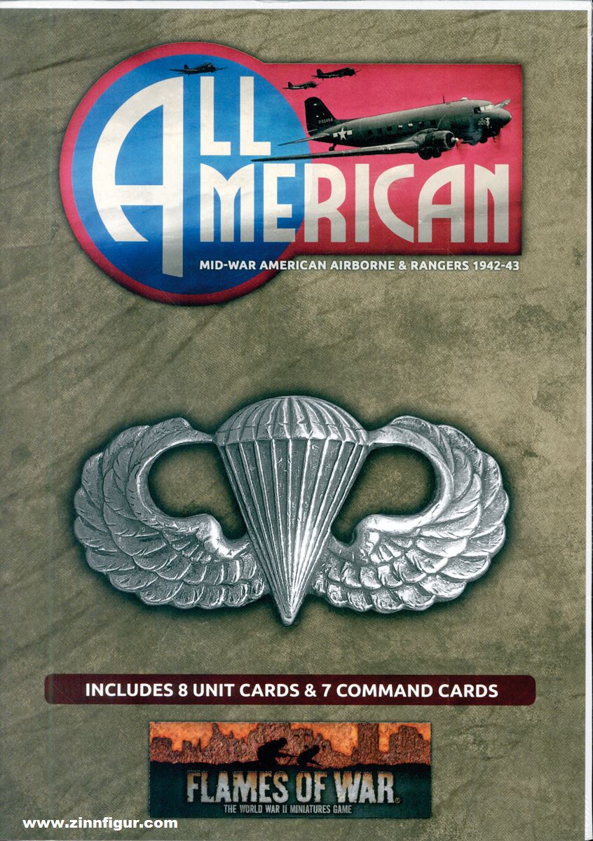 All American. Mid-War American Airborne & Rangers 1942-43