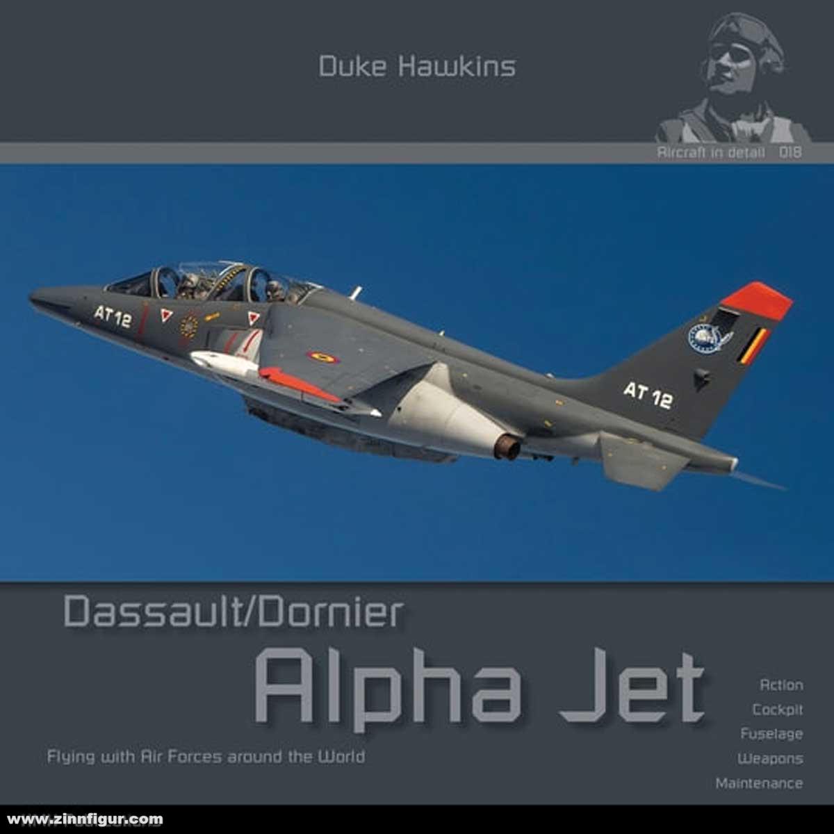 HMH Historical Hawkins, Duke: Dassault/Dornier Alpha Jet. Flying with Air Forces around the world