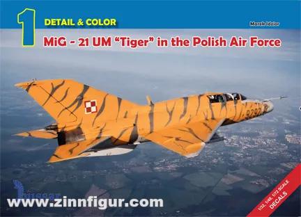 Hussar Productions Idzior, Marek: MiG-12UM 'Tiger' in the Polish Air Force. Detail & Color. Band 1