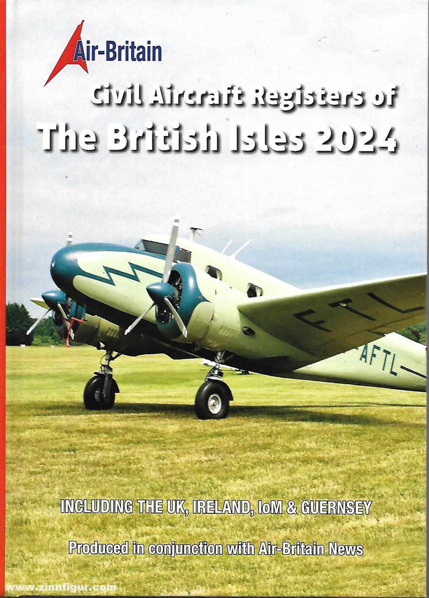 Air-Britain Civil Aircraft Registers of The British Isles 2024