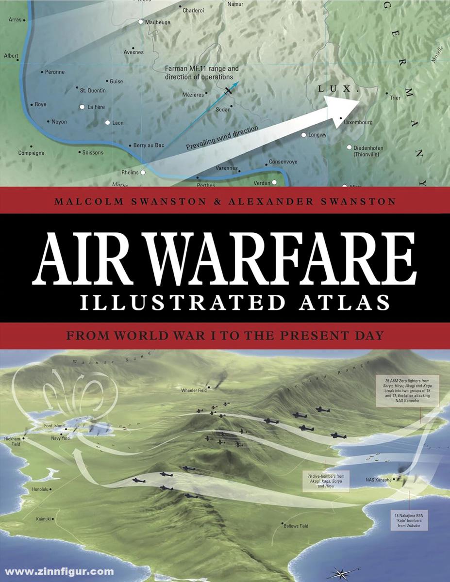 Amber Books Swanston, Malcolm/Swanston, Alexander: Air Warfare Illustrated Atlas