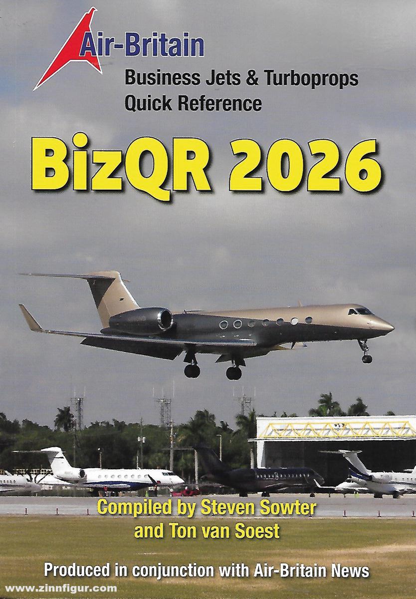 Air-Britain Sowter, Steven/Soest, Ton van: BizQR 2026