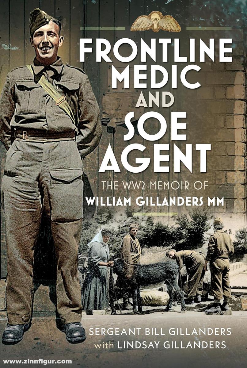 Frontline Books Gillanders, Lindsay: Frontline Medic & SOE Agent