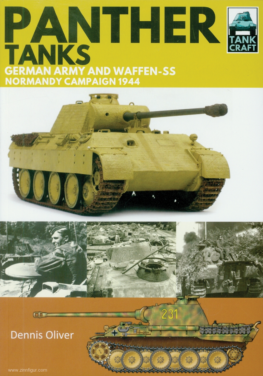Pen & Sword Books Oliver, D.: Panther Tanks. Germany Army and Waffen SS, Normandy Campaign 1944