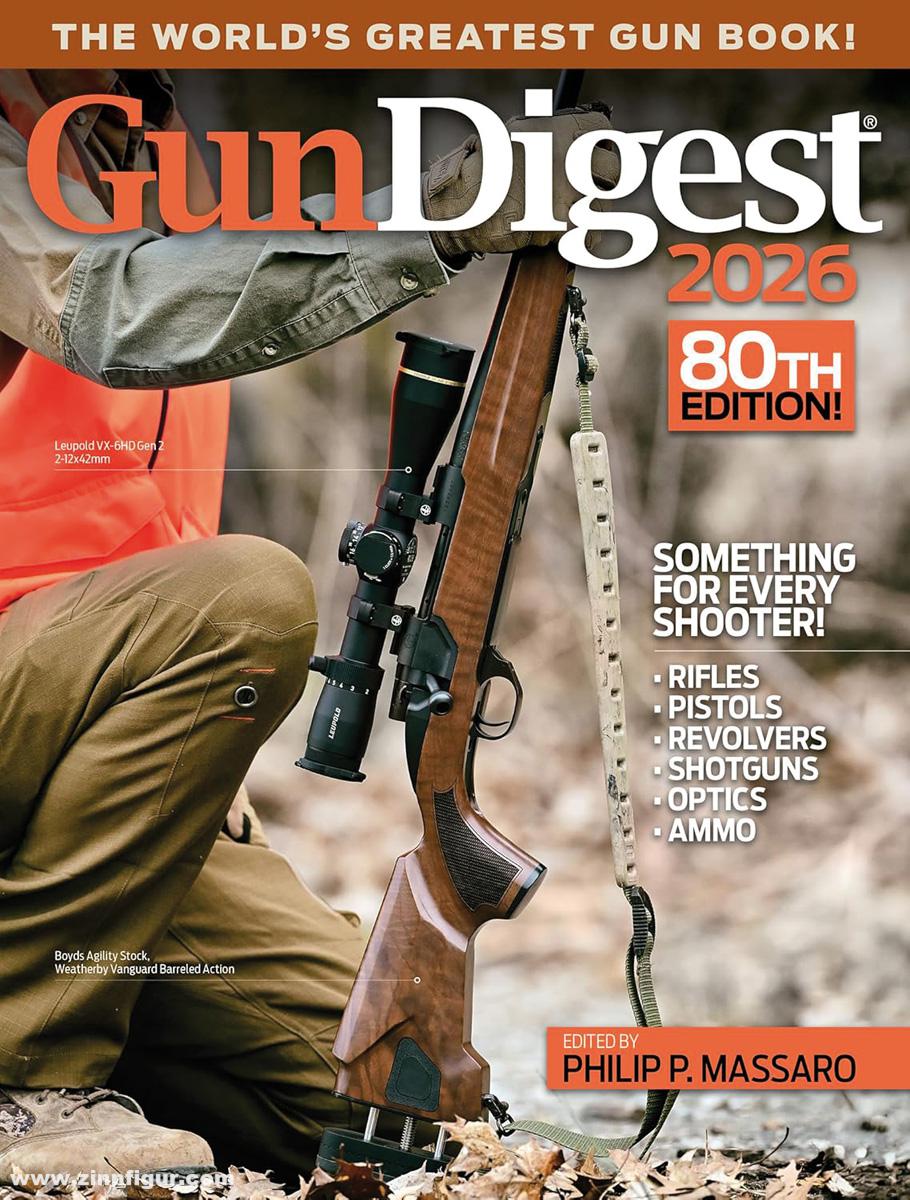 Gun Digest Book Massaro, Philipp P. (Hrsg.): GunDigest 2026. 80th Edition