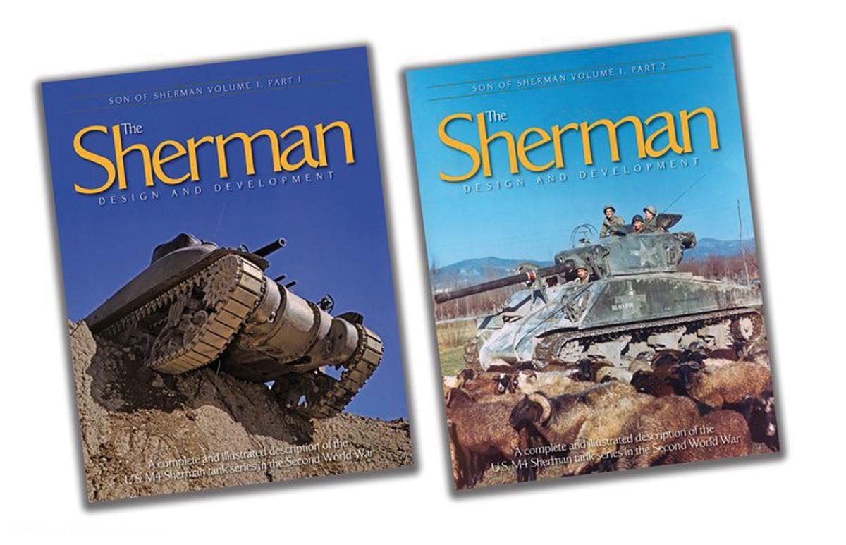David Doyle Books Stansell, Pat: Son of Sherman. The Sherman. Design and Development. 2 Bände