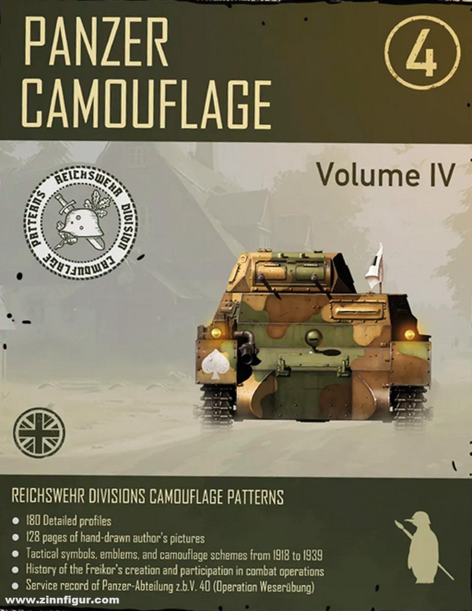 Igor Donchik Art Donchik, Igor: Panzer Camouflage. Band 4: Reichswehr Divisions Camouflage Patterns