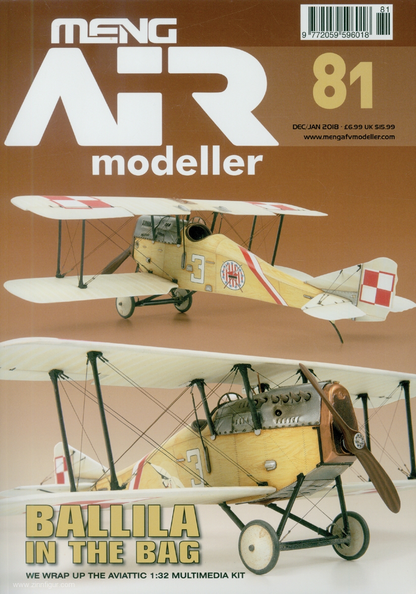 AFV Modeller Meng Air Modeller. Heft 81