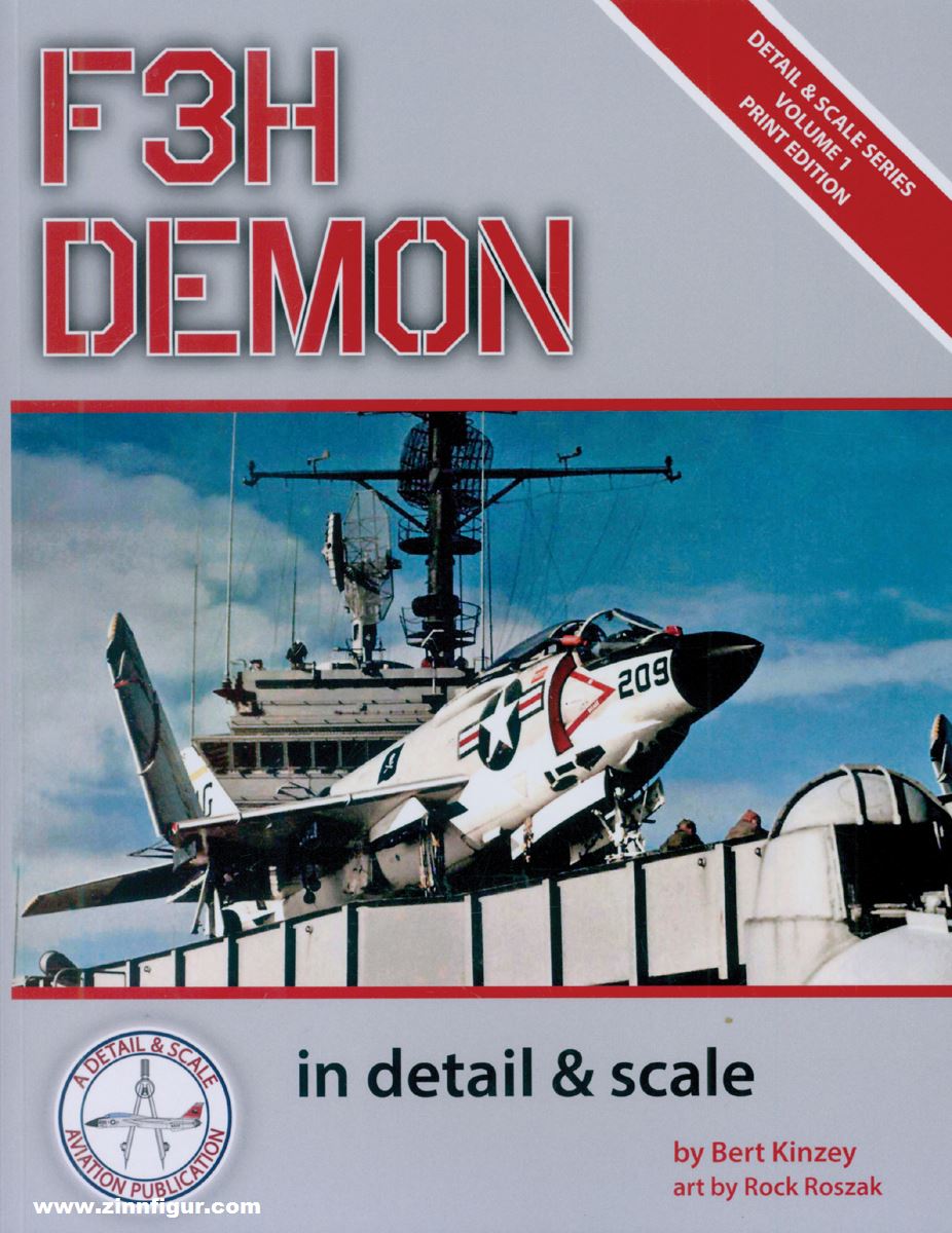 Detail & Scale Aviation Publication Kinzey, Bert/Roszak, Rock (Illustr.): F3H Demon in detail & scale