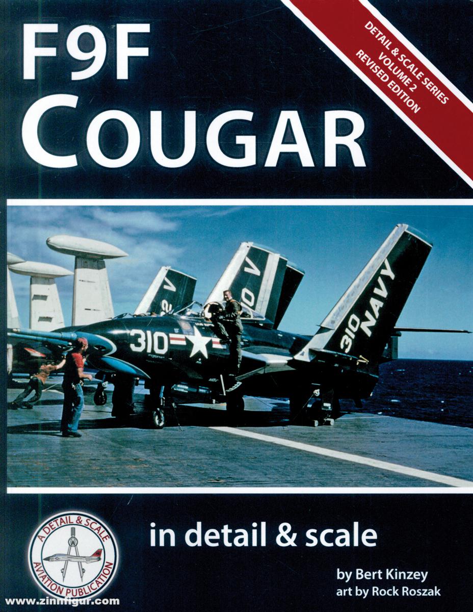 Detail & Scale Aviation Publication Kinzey, Bert/Roszak, Rock (Illustr.): F9F Cougar
