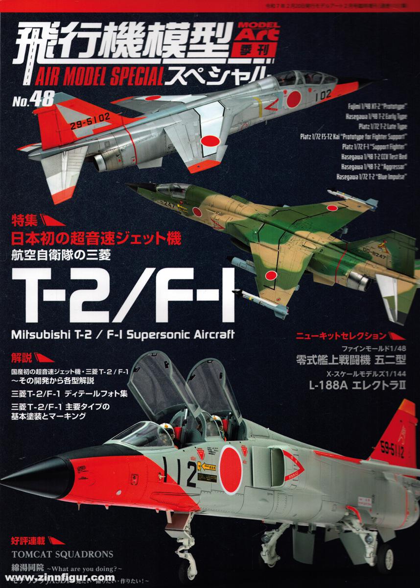 Model Art Air Model Special. Band 48: Japan's First Supersonic Jet. The Mitsubishi T-2/F-1 of the Japan Air Self-Defense Force