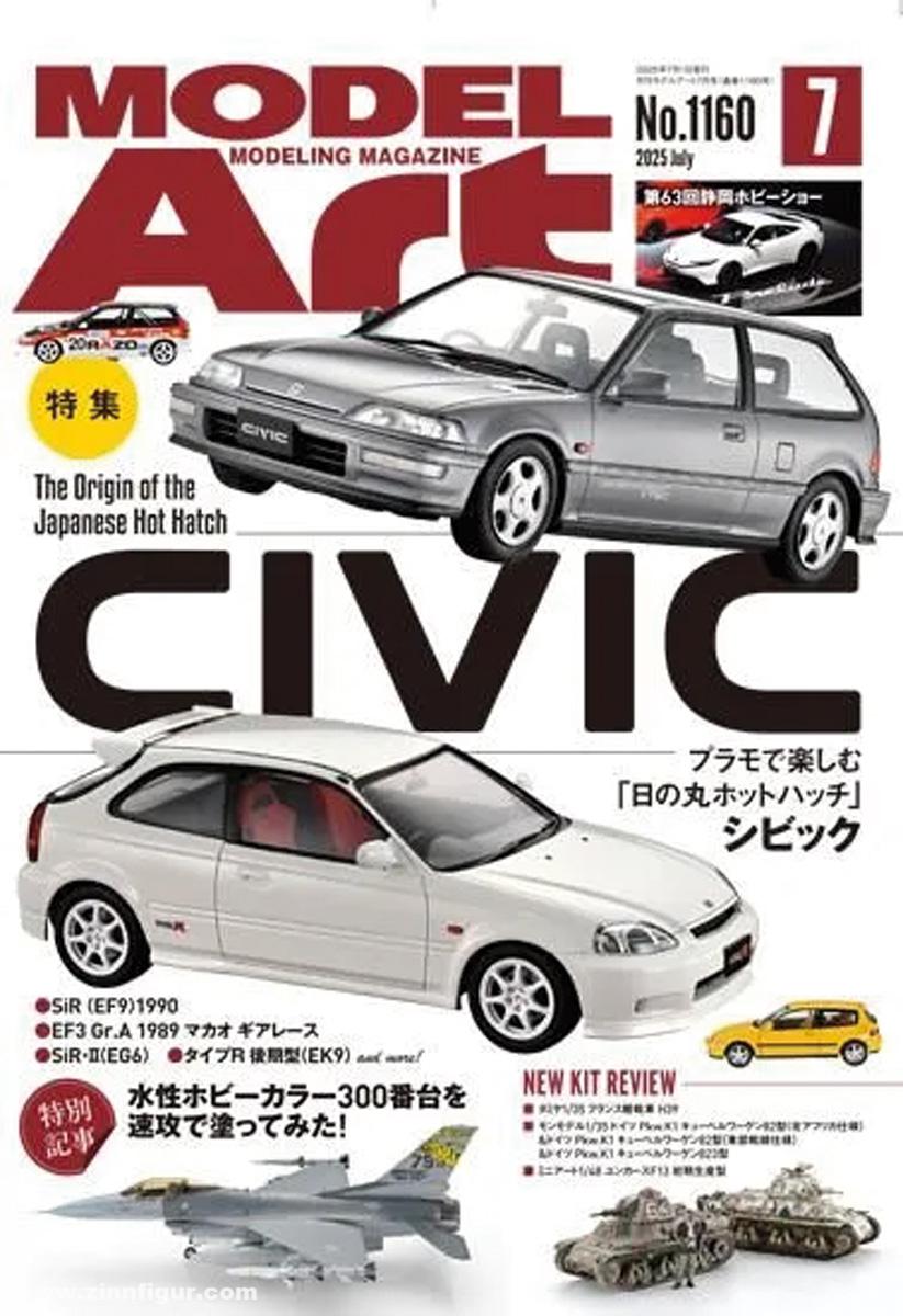 Model Art Model Art. Juli/2025: The Origin of the Japanese Hot Hatch CIVIC