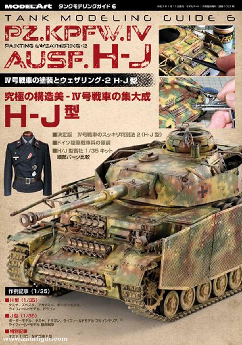 Model Art Tank Modeling Guide. Band 6: Pz.Kpfw. IV Ausf. H-J.