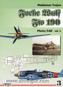 VDM Verlag Trojca, W.: Focke Wulf Fw 190( Foto/CAD Band 1)