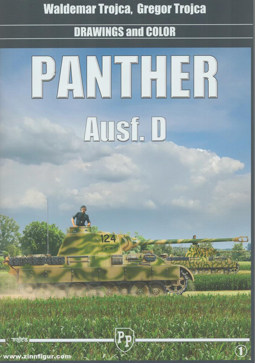 VDM Verlag Trojca, Waldemar/Trojca, Gregor: Drawings and Color. Panther Ausf. D