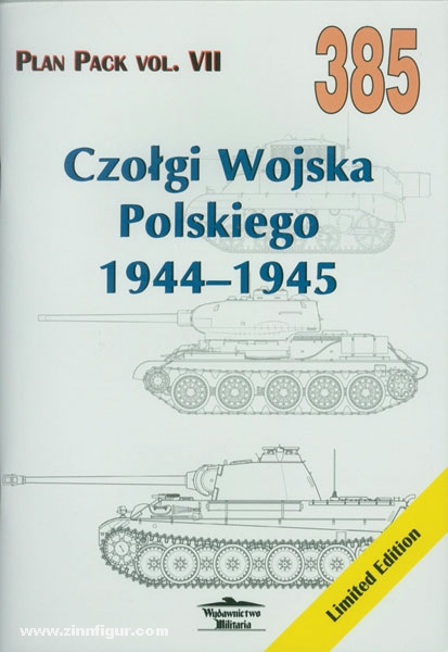Wydawnictwo Militaria Jackowski, G.: Czolgi Wojska Polskiego 1944-1945. Tanks of the Polish Army 1944-1945