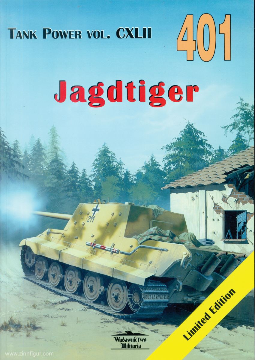 Wydawnictwo Militaria Ledwoch, J.: 12,8 cm Pak 44 auf Panzerjäger 'Tiger' Sd.Kfz. 186 'Jagdtiger'