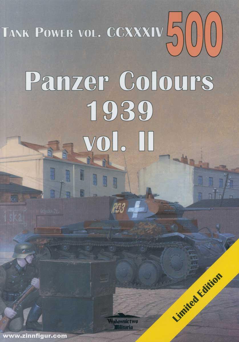 Wydawnictwo Militaria Ledwoch, Janusz: Panzer Colours 1939. Band 2: Camouflage and Markings of the German AFVs in Polish Campaign in September 1939.