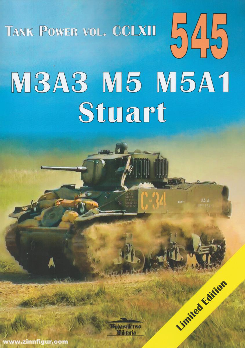 Wydawnictwo Militaria Ledwoch, Janusz: Light Tank M3A3, M5, M5A1 'Stuart'