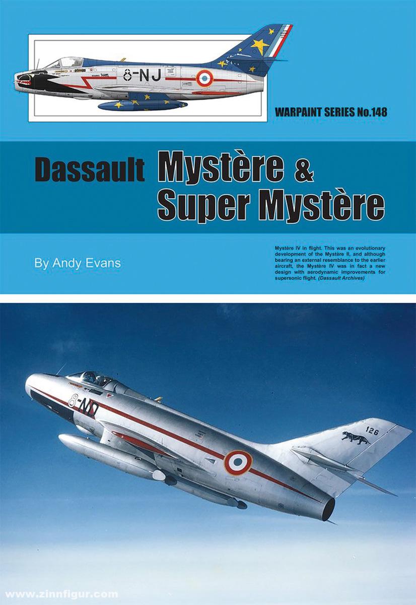 Guideline Publications Evans, Andy: Dassault Mystère & Super Mystère
