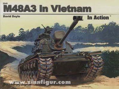 Squadron / Signal M48A3 Patton Tank in Vietnam. In Action