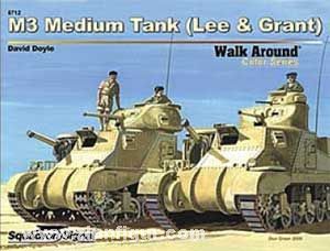 Squadron / Signal M3 Medium Tank walk around color