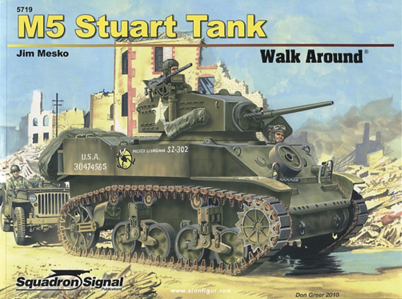 Squadron / Signal Mesko, J.: M5/M5A1 Stuart Tank. Walk Around