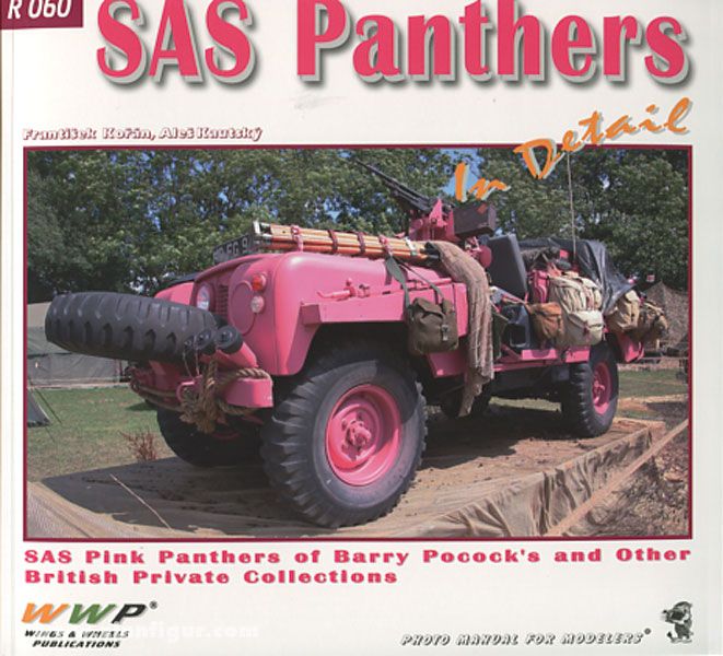Wings & Wheels Publishing Korán, F./Kautský, A.: Pink Panther in Detail. SAS Pink Panthers of Barry Pocock's and Other British Private Collections