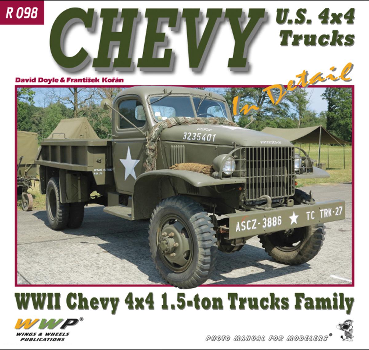 Wings & Wheels Publishing Doyle, David/Koran, Frantisek: Chevy U.S. 4x4 Trucks in Detail
