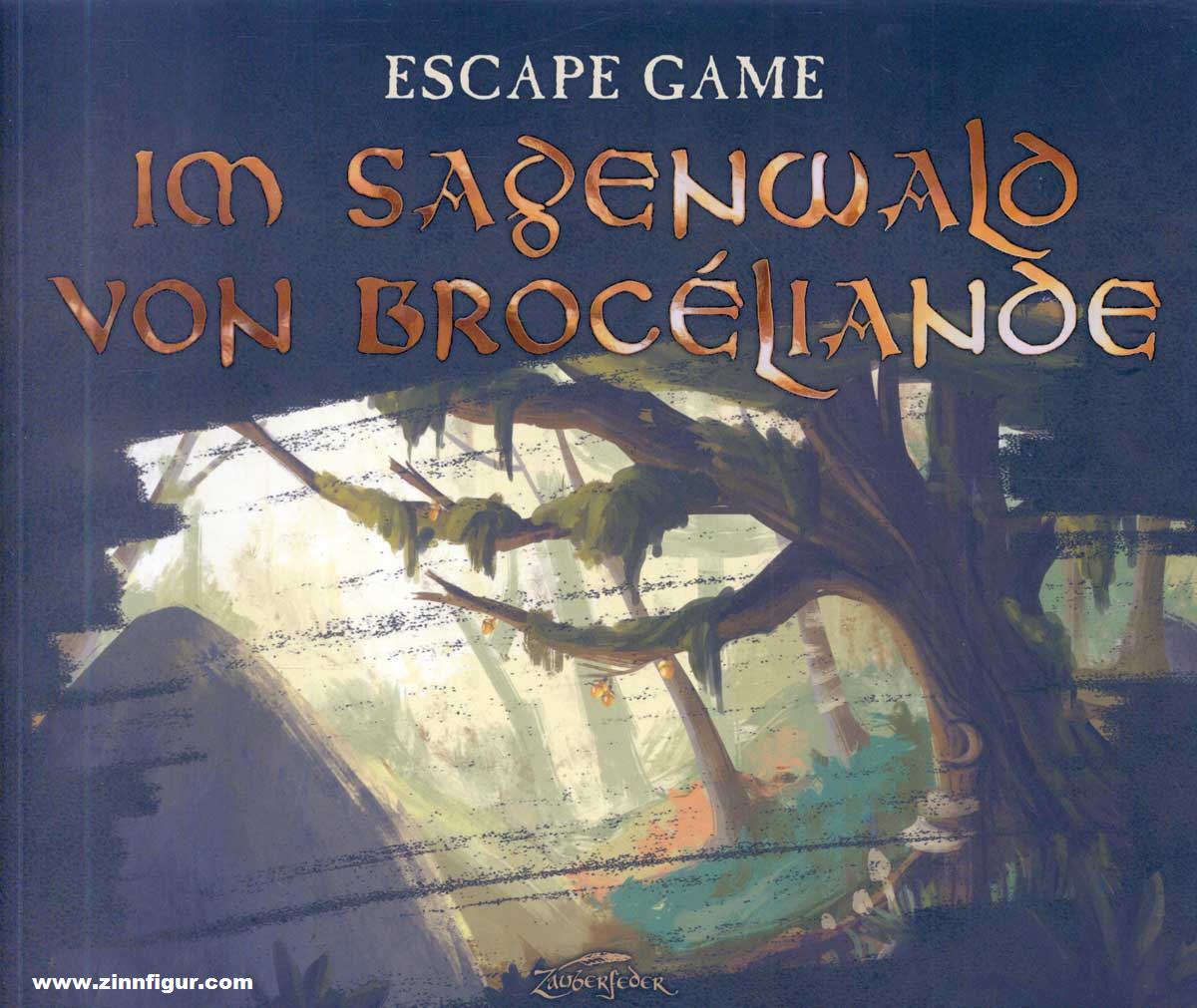 Zauberfeder Verlag Nieudan, Éric/Briquet, Margot: Escape Game. Im Sagenwald von Brocéliande
