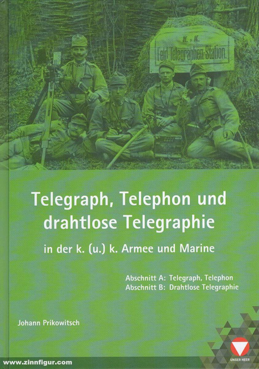 HGM Prikowitsch, Johann: Telegraph, Telephon und drahtlose Telegraphie in der k. (u.) k. Armee und Marine