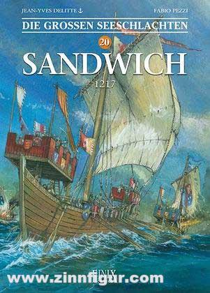 Finix Comics Delitte, Jean-Yves/Pezzi, Fabio: Die Großen Seeschlachten. Band 20: Sandwich 1217