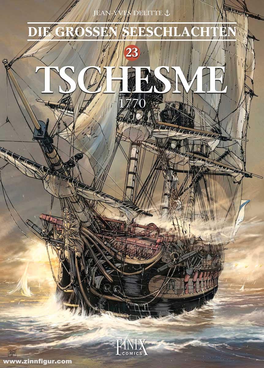 Finix Comics Die Großen Seeschlachten. Band 23: Tschesme 1770