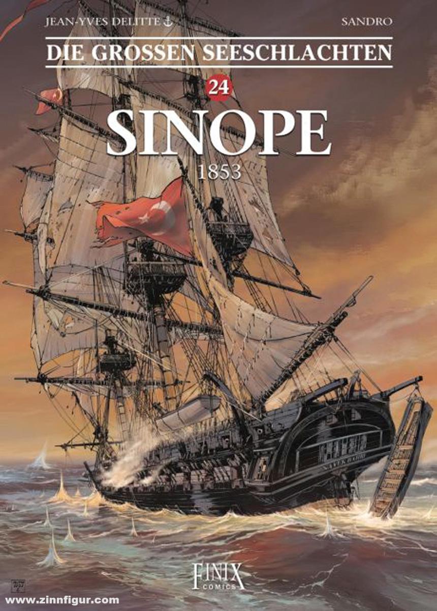 Finix Comics Die Großen Seeschlachten. Band 24: Sinope 1853