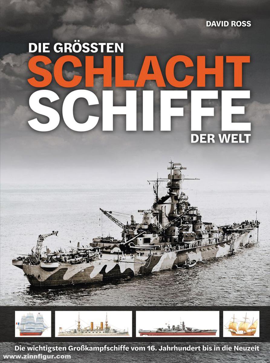 Wieland Verlag Ross, David: Die größten Schlachtschiffe der Welt