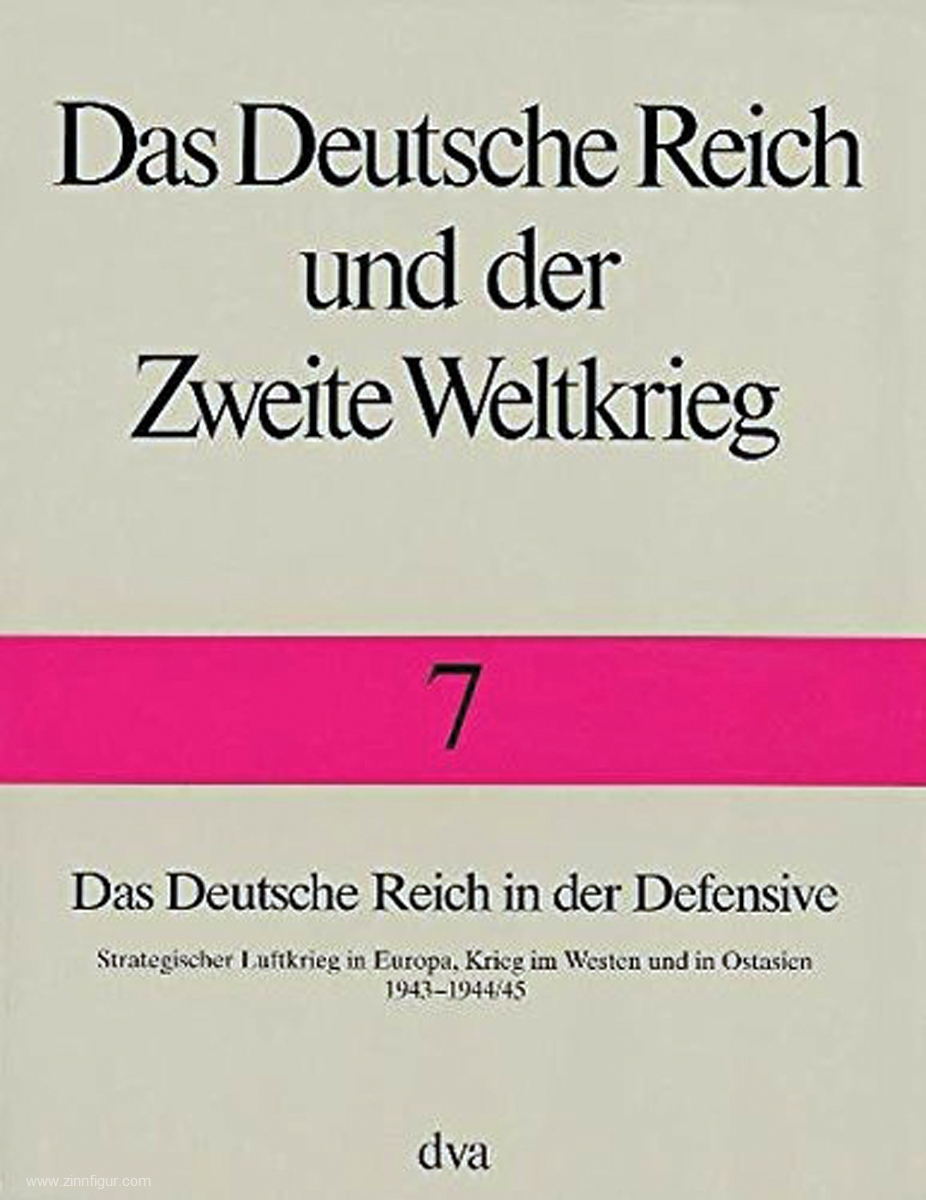 Boog, Horst/Krebs, Gerhard/Vogel, Detlef: Das Deutsche Reich und der Zweite Weltkrieg. Band 7: Das Deutsche Reich in der Defensive. Strategischer Luftkrieg in Europa, Krieg im Westen und in Ostasien 1943-1944/45
