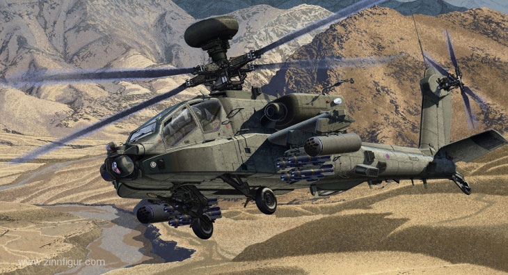 Academy AugustaWestland Apache British Army AH-64 'Afghanistan'