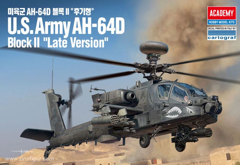 Academy AH-64D Apache Longbow Block II 'Späte Version' US Army
