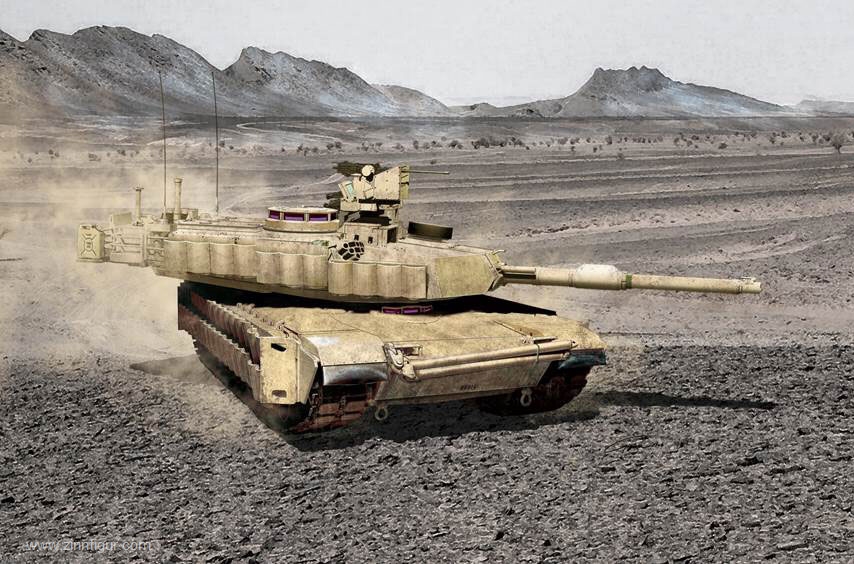 Academy US Army M1A2 'Tusk II' - Limited Edition