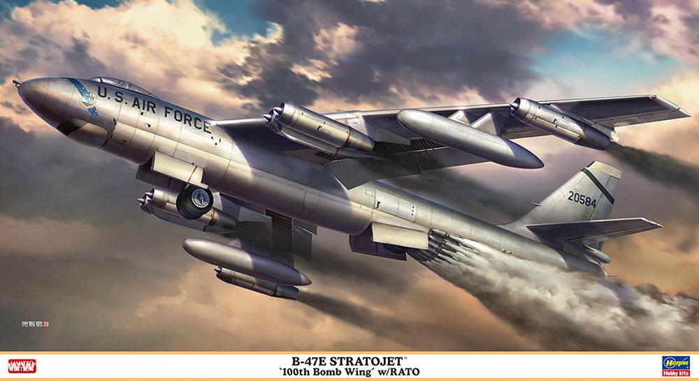 Hasegawa B-47E Stratojet mit RATO '100th Bomber Wing'